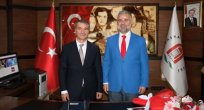 Prof. Dr. Bünyamin Şahin Amasya Üniversitesi Rektörlüğü Devir Teslim Törenine Katıldı